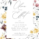 "Romance" - Engagement Party Invitations in Mimosa by Nicoletta Savod - Detail
