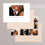 "gelt" - Engagement Party Invitations in Cocoa by chocomocacino - Back of Card Options