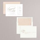 "gelt" - Engagement Party Invitations in Cocoa by chocomocacino - Assembled