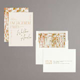 "North" - Engagement Party Invitations in Desert by Owl and Toad - Assembled