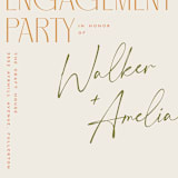 "North" - Engagement Party Invitations in Desert by Owl and Toad - Detail