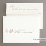 "North" - Engagement Party Invitations in Desert by Owl and Toad - FREE Recipient Addressing