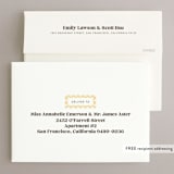 "BBQ before I Do" - Engagement Party Invitations in Honey by Robert and Stella - FREE Recipient Addressing
