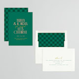 "Bright" - Engagement Party Invitations in Parrot by Owl and Toad - Assembled