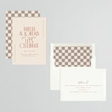 "Bright" - Engagement Party Invitations in Sparrow by Owl and Toad - Assembled