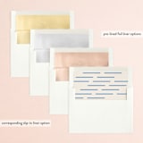 "News" - Engagement Party Invitations in Cerulean by Kristie Kern - Envelope Liner Options