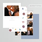 "Petals" - Engagement Party Invitations in Lily by Christy Hy Lee - Back of Card Options