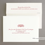 "Lucky in Love" - Engagement Party Invitations in Hearts by Paper Sun Studio - FREE Recipient Addressing