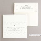 "Cocktail Napkin" - Engagement Party Invitations in Noir by Gwen Bedat - FREE Recipient Addressing