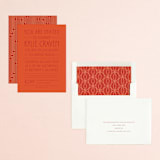 "Mandarin-uschia Engagement" - Engagement Party Invitations in Mandarin by Lindsay Chedester - Assembled