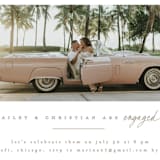 "Cinemascopic" - Engagement Party Invitations in Moonstone by Creo Study - Detail