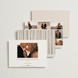 "cheers to a happy couple" - Engagement Party Invitations in Creme by Anastasia Makarova - Back of Card Options