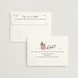 "cheers to a happy couple" - Engagement Party Invitations in Creme by Anastasia Makarova - FREE Recipient Addressing