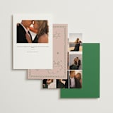 "Crazy Little Thing Called Love" - Engagement Party Invitations in Avocado by Helena Vitto - Back of Card Options
