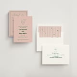 "Crazy Little Thing Called Love" - Engagement Party Invitations in Avocado by Helena Vitto - Assembled