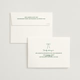 "Crazy Little Thing Called Love" - Engagement Party Invitations in Avocado by Helena Vitto - FREE Recipient Addressing