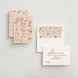 "That's Amore." - Engagement Party Invitations in Cabernet by Jenna Holcomb - Assembled