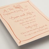 "A 'Tini Bridal Shower" - Engagement Party Invitations in Verona by Cotton and Bow - Detail