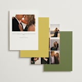 "Calia " - Engagement Party Invitations in Caribbean Citrus by Ani Somi - Back of Card Options