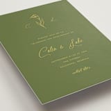 "Calia " - Engagement Party Invitations in Caribbean Citrus by Ani Somi - Detail