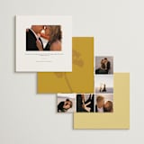 "Bloom" - Engagement Party Invitations in Island Citrus by Morgan Kendall - Back of Card Options