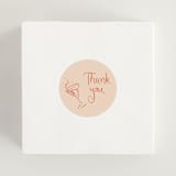 "A 'Tini Bridal Shower" - Engagement Party Favor Stickers in Verona by Cotton and Bow - In Use