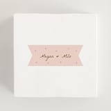 "Cup of Love" - Engagement Party Favor Stickers in Petal by Ani Somi - In Use
