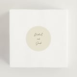 "A Little Shindig" - Engagement Party Favor Stickers in Champagne by mo kelley - In Use