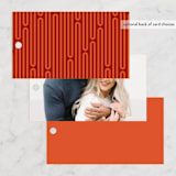 "Mandarin-uschia Engagement" - Wedding Favor Tags in Mandarin by Lindsay Chedester - Back of Card Options
