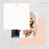 "Sip Sip Hooray" - Wedding Favor Tags in Champagne by Kelly Schmidt - Back of Card Options