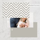 "Etched in love" - Wedding Favor Tags in Cloud by Stacey Meacham - Back of Card Options