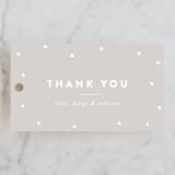 "macine" - Wedding Favor Tags in Steel by chocomocacino - Front