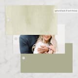 "Garden Gate" - Wedding Favor Tags in Leaf by Kristie Kern - Back of Card Options