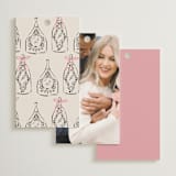 "Sparkling Champagne Tower" - Wedding Favor Tags in Petal by Jackie Crawford - Back of Card Options