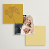 "Bloom" - Wedding Favor Tags in Island Citrus by Morgan Kendall - Back of Card Options