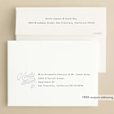 "Wife of the Party" - Bachelorette Party Invitations in Chambray by Hudson meet Rose - FREE Recipient Addressing