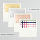 "Boots" - Bachelorette Party Invitations in Peony by Baumbirdy - Envelope Liner Options
