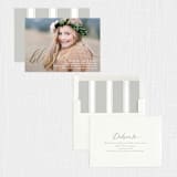 "Blessed Overlay" - Confirmation Invitations in Snow by Baumbirdy - Assembled