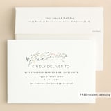 "graceful" - Confirmation Invitations in Rose by Nicoletta Savod - FREE Recipient Addressing