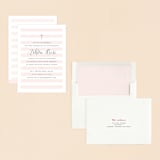 "Sleek" - First Holy Communion Invitations in Blush by Lauren Chism - Assembled