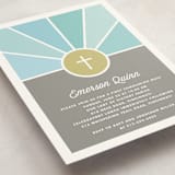 "Window" - First Holy Communion Invitations in Sky by Kim Dietrich Elam - Detail