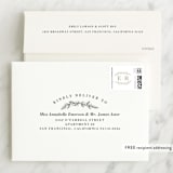 "Modern Leaves" - First Holy Communion Invitations in Vanilla by Allison Massingill - FREE Recipient Addressing