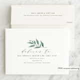 "soft branches" - First Holy Communion Invitations in Sea Breeze by Karidy Walker - FREE Recipient Addressing