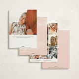 "Whisper" - First Holy Communion Invitations in Blush by Kristie Kern - Back of Card Options