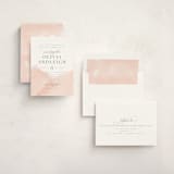 "Whisper" - First Holy Communion Invitations in Blush by Kristie Kern - Assembled