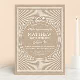 "Like A Dove" - First Holy Communion Invitations in Natural by Robert and Stella - Front