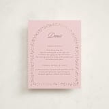 "Magic Garden" - Foil-Pressed Debutante Party Enclosure Cards in Wildflower by Paper Raven Co. - Front