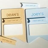 "Custom First Day of School Sign" - First Day of School Sign in multicolorassorted-colors by Haven Print Co.