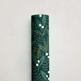 "Charming Greens" - Wrapping Paper Roll in Pine by Laura Hankins