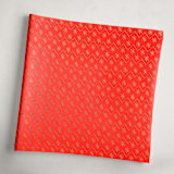 "Traditional Red and Gold" - Wrapping Paper Roll in Peppermint by Roseanne Kenny